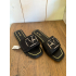 Zwarte slippers v